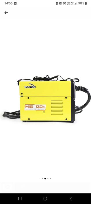 Aparat de sudura INTENSIV MIG-MAG 130s 53233,230V,40-120A,sigilat,gara