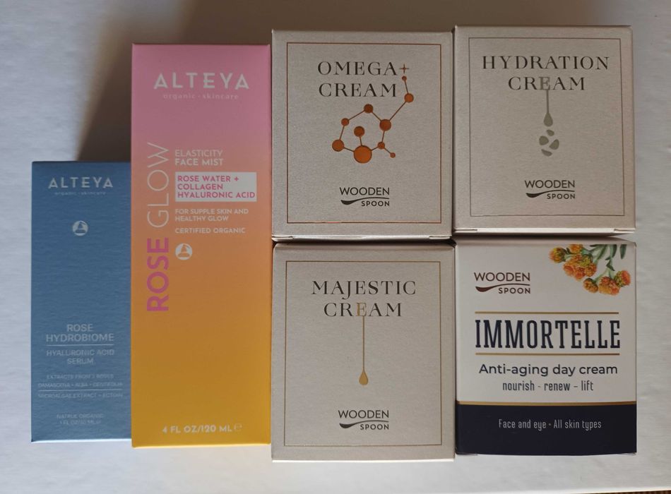 Козметика за лице Wooden Spoon и Altheya Organics