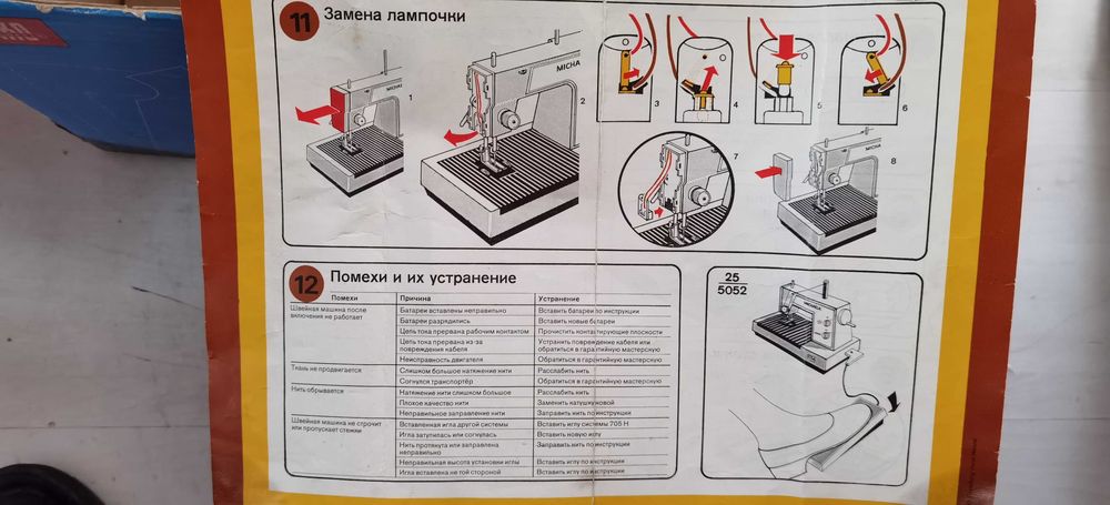 Ретро мини шевна машина.