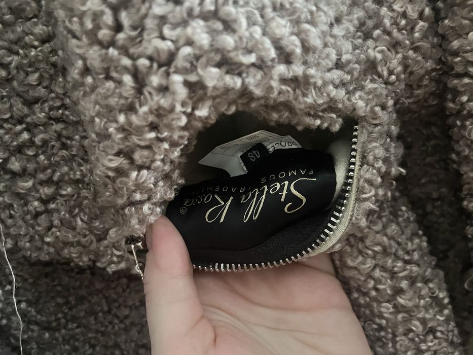 Двухсторонняя Тэдии шуба (дубленка)