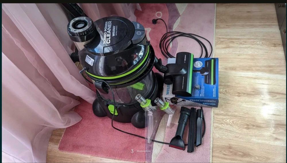 Продавам Прахосмукачка WELMAX Turbo Power Cleaner.