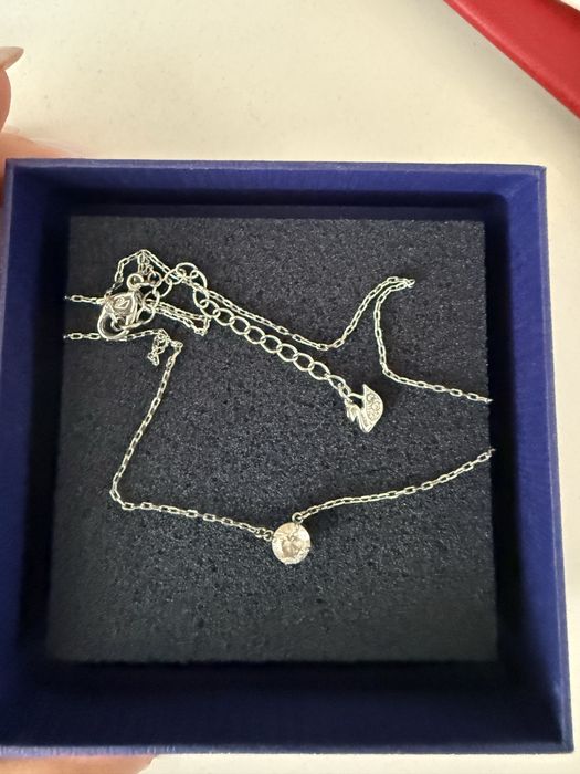 Swarovski -колие Attract Round Necklace- сертификат