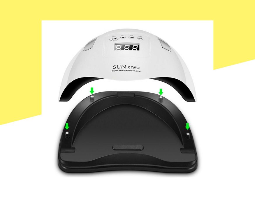 UV/LED лампа за маникюр SUN X7 MAX 180W