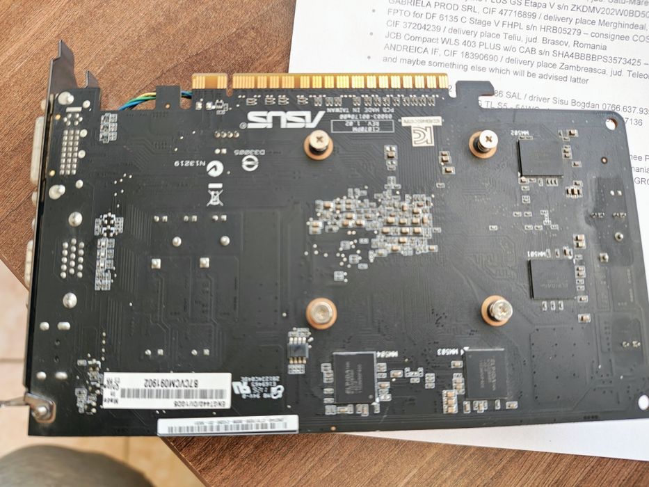 ASUS nvidia  GT440, 1GB DDR5