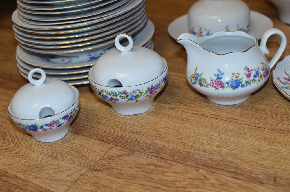 Сервиз столовый немецкий Германия ГДР Nemis stol servizi GDR Germaniya