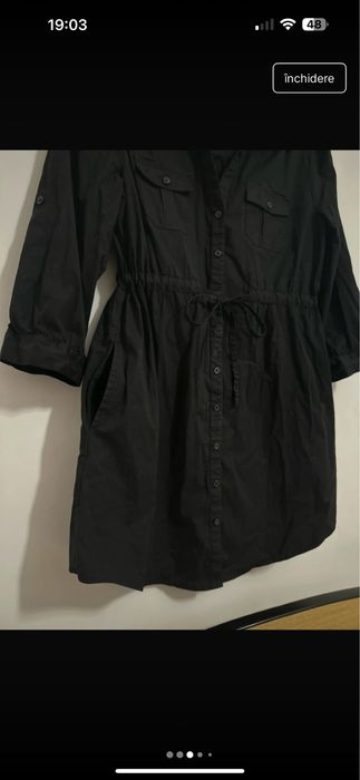 Rochita de vara stil camasa de la H&M