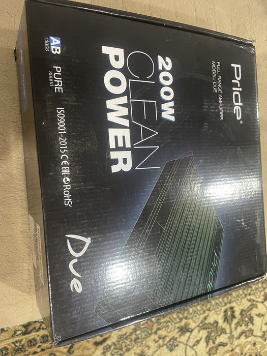 Автомобильный усилитель pride due