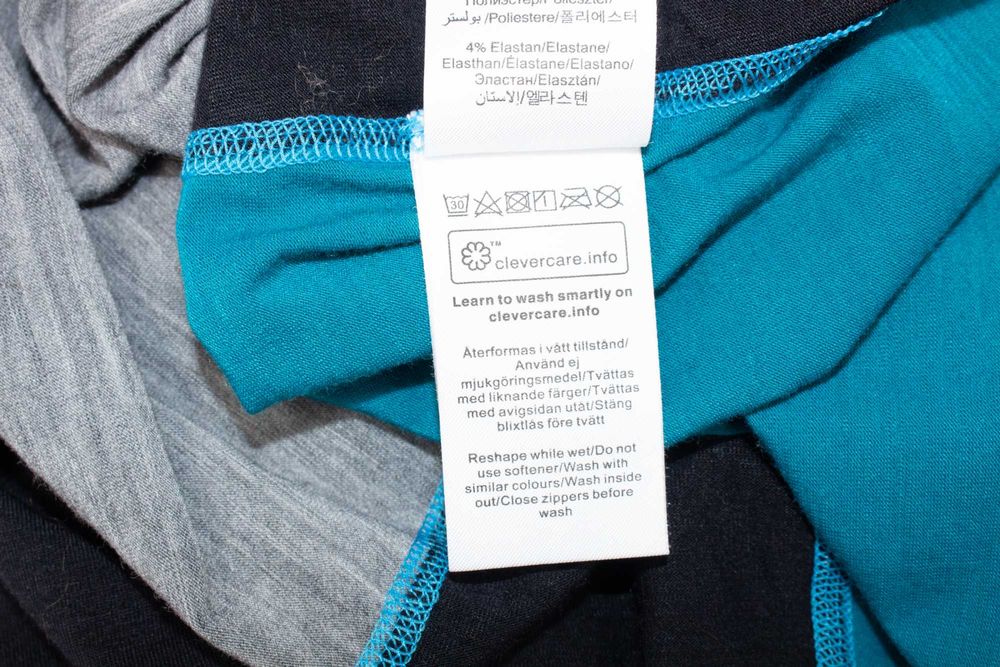 Peak Performance дамска блуза с цип от мериносна вълна термо бельо S