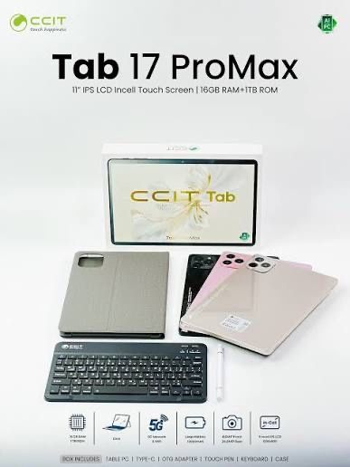 CCIT 17 Pro Max 1TB Hotira 16GB RaM