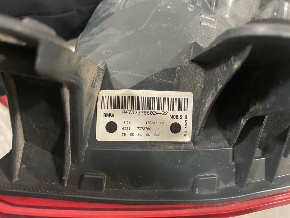 BMW F30 фары, стопы