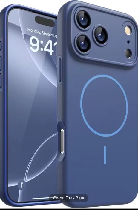 Iphone 17/17 AIR/17/18 PRO/17/18 PRO MAX Husa Magsafe Full Cover Camera Fin