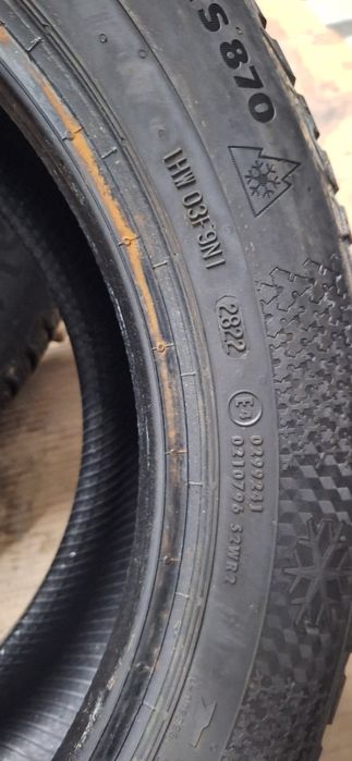 6.85mm! 205 55 16 Continental wintercontact ts 870