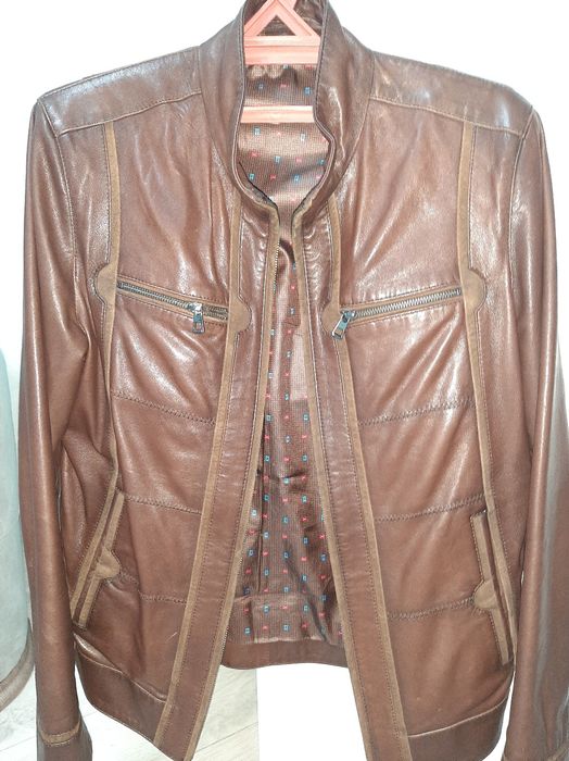 Куртка кожаная натуральная