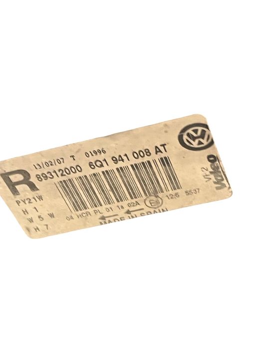 Far Dreapta Fata Volkswagen Polo 9N_ 2001 - 2012 6Q1941007At
