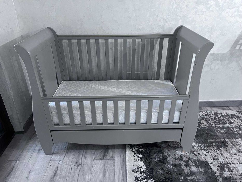 Patut Tutti Bambini din lemn. Saltea 120x60cm