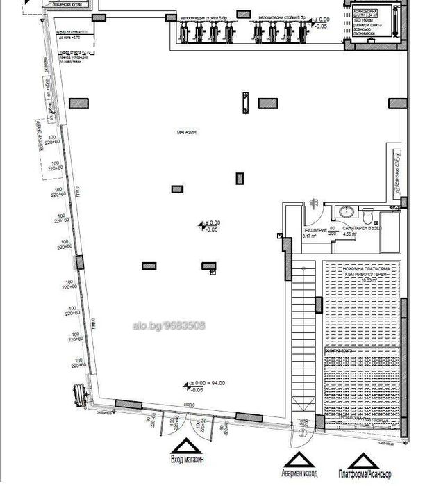 Дава се под наем Магазин в Варна, Левски - 200 кв.м за 1785 € - Снимка #2