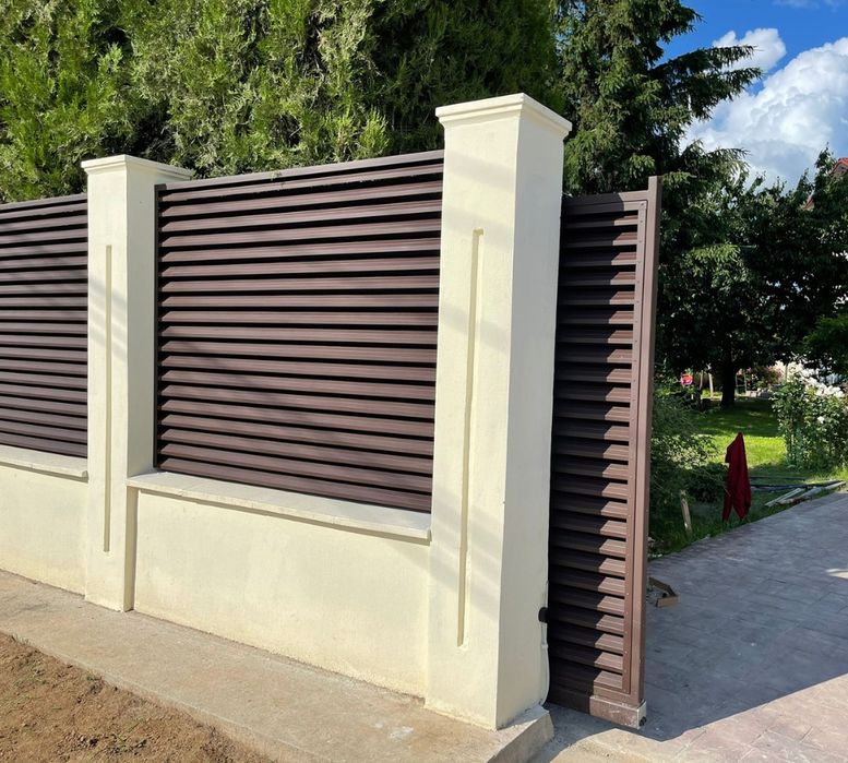 Construim garduri și porți exact după cerințele dumneavoastră (cu sau