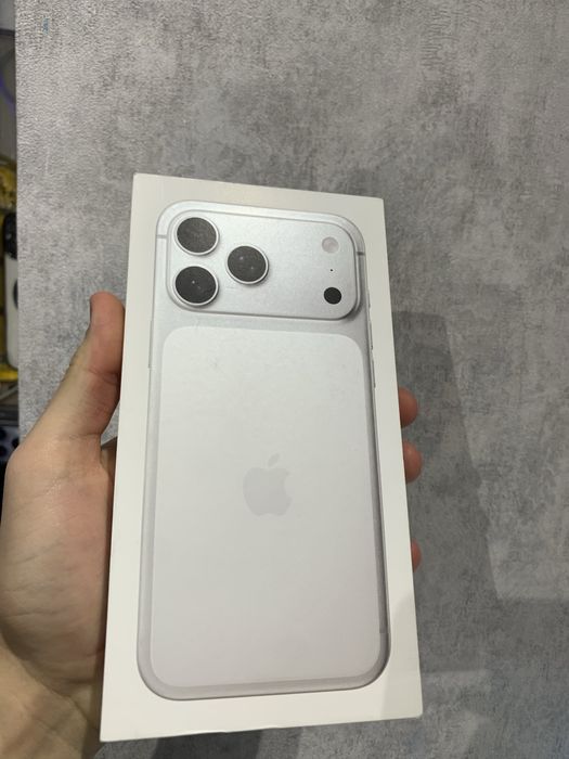 Iphone 17 pro max silver 256 gb new