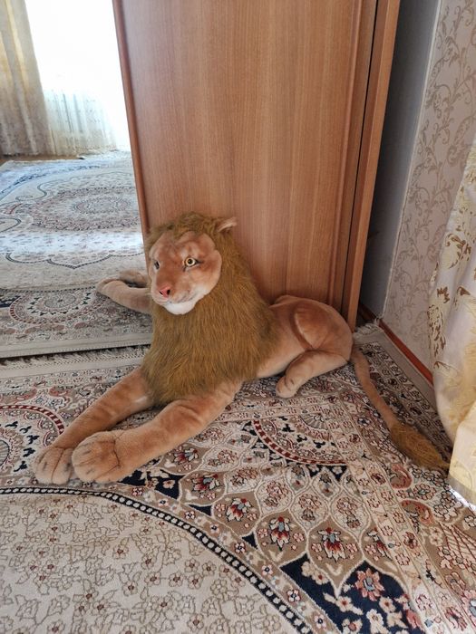 Мягкая игрушками лев за 5000 тенге