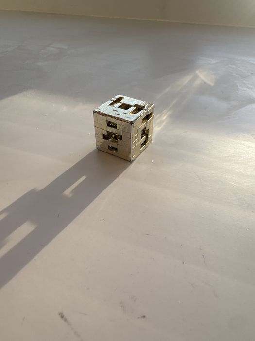 Золотой куб Kinder Joy & Minecraft