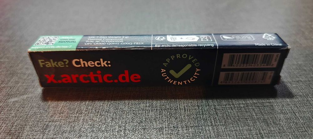 Термо-паста ARCTIC MX7 4 грамма оригинал