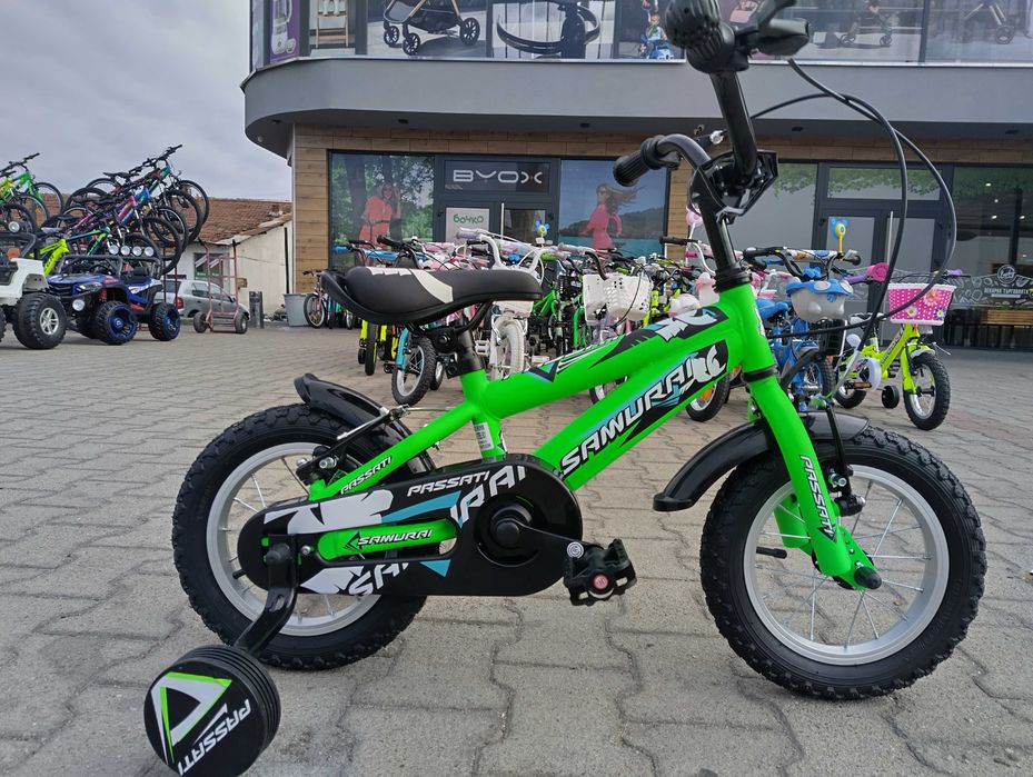 PASSATI Велосипед 12" SAMURAI зелен