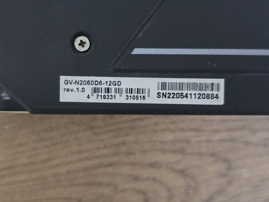 RTX 2060 12gb pt Ai/LLM Gigabyte