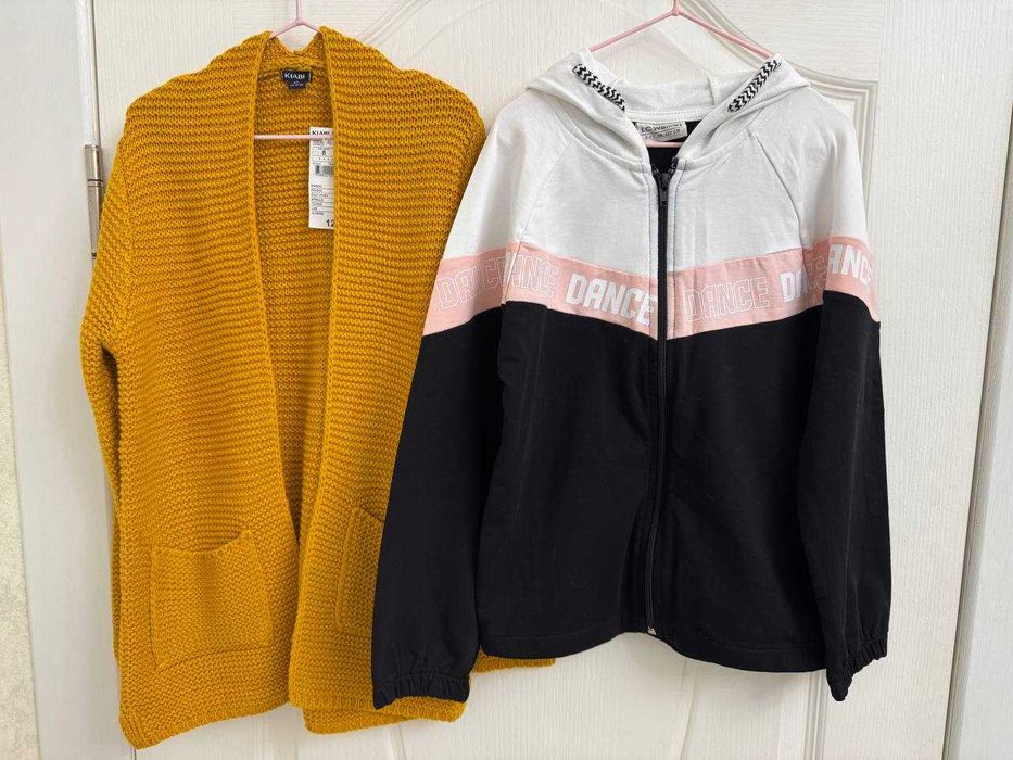 Новые Рубашки /Блузки /Свитшоты Zara, Mango, H&M от 6 до 12 лет