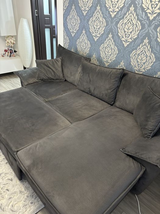 Canapea coltar extensibila