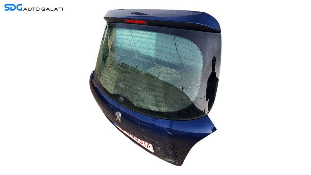 Haion Hayon Portbagaj Dezechipat cu Luneta Geam Sticla Peugeot 207 Hatchback Scurt 2007 - 2014 [LC2896]