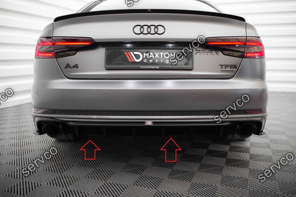 Difuzor bara spate Audi A4 S-line B9 2015-2019 v26 - Maxton Design