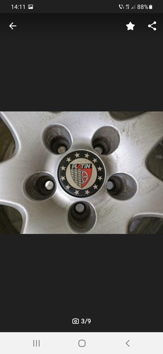 Vând jante Opel ,SAAB,Jeep,LK5×110 Pe17