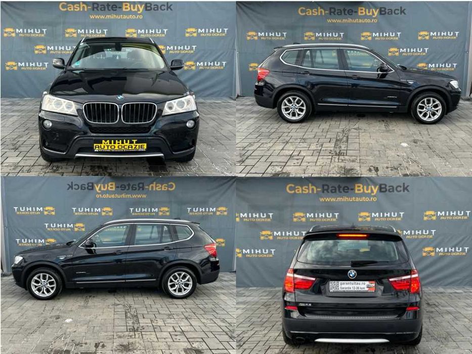 BMW X3 XDrive 2.0 Diesel (184 CP) | 2011 Euro5 | Rate fixe | Garantie