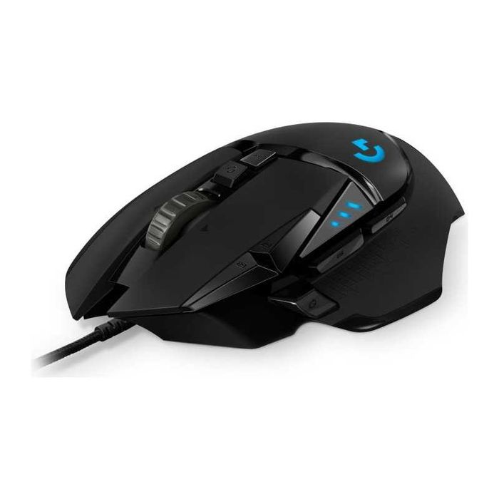 Mouse Gaming Logitech G502 Hero 25K DPI cu fir Negru cod 910-005470 nou sigilat