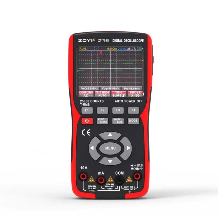 ZT703S osciloscop multimetru generator de functii canal dublu 50MHz