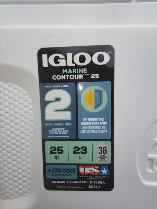 Cutie Frigorifica IGLOO Marine Contour 25 Cooler