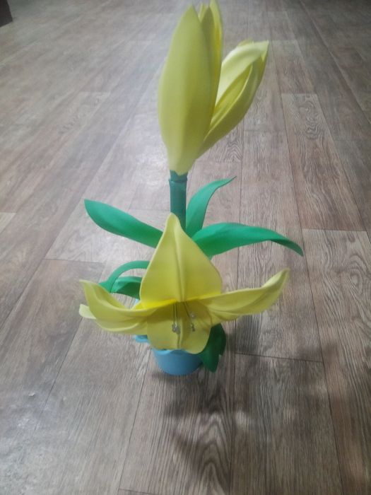 Suniy gul yasab beramiz