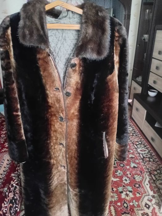 Шуба среднего роста.  МУТОН