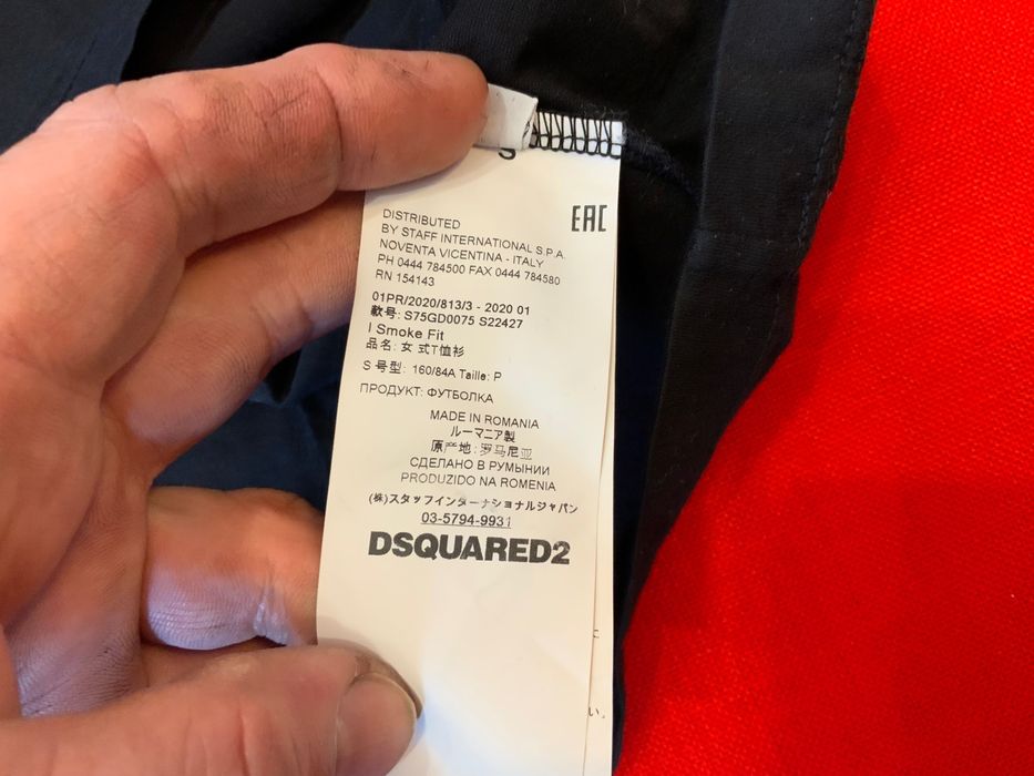 Dsquared-оригинална тениска 50-52л