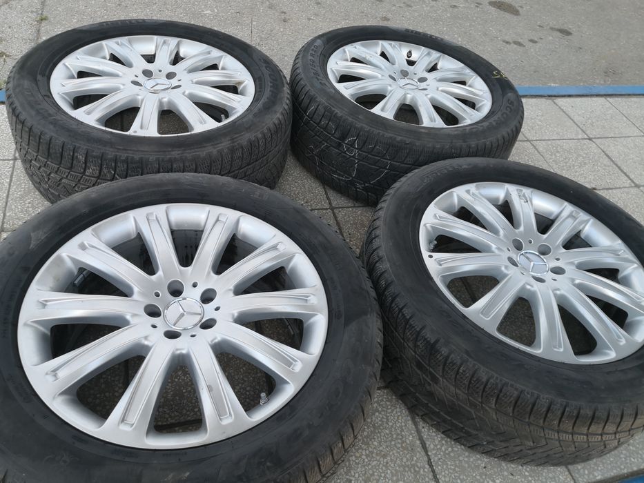 5х112 мерцедес Mercedes 5x112 20 цола джанти оригинални с датчици