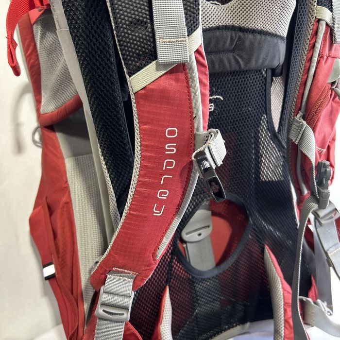 Rucsac drumeții munte bebe copil Osprey poco plus rosu