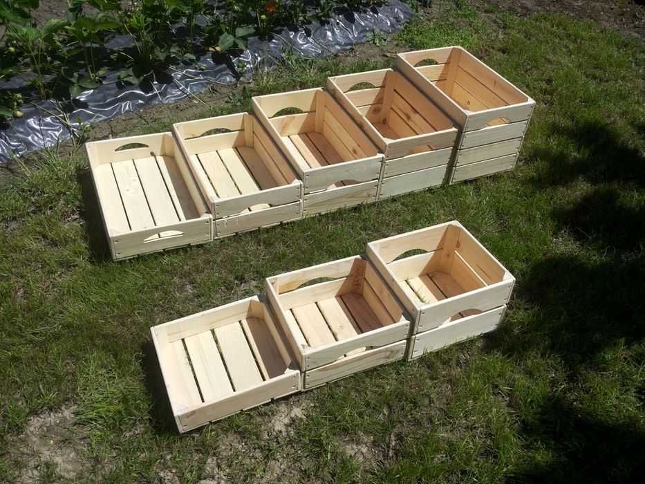 Дървени щайги ръчно изработени-големи,малки и по ваш размер