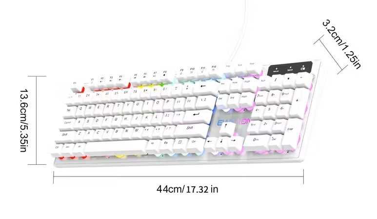 Гейминг клавиатура с подсветка