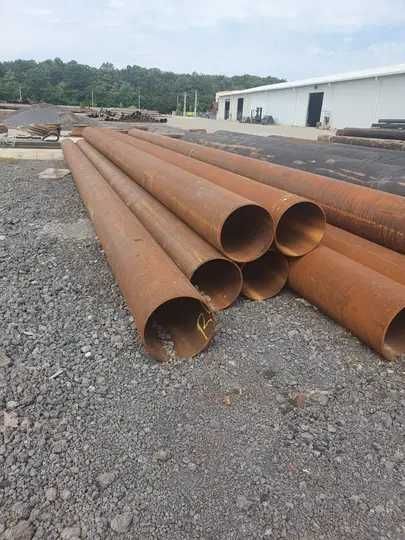 Vând țeavă metalică trasă, laminată și sudată