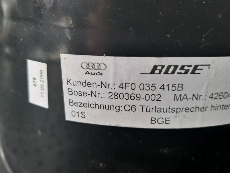 Boxa audio bose dreapta spate audi q7 4l 4f0035415b