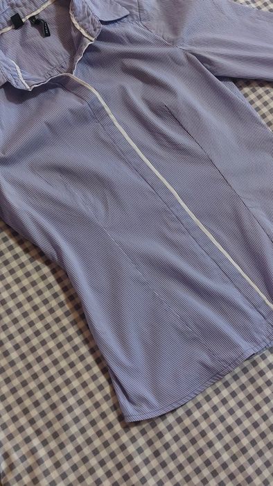 Оригинальная рубашка от Mango женская приталенная