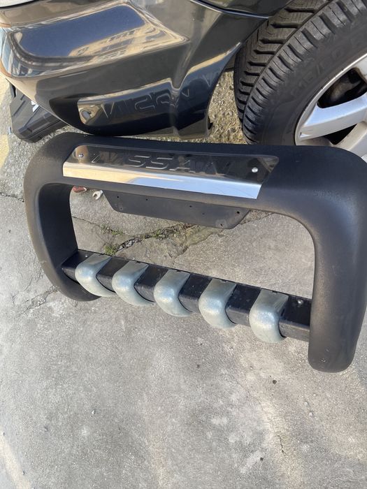 BullBar fata Nissan X-Trail T30  – ARP ATLAS , Negru – Chrome