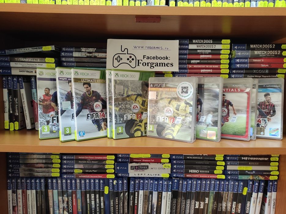 Vindem jocuri consola PS3 FIFA 17 16 Xbox 360 15 14 13 FIFA 12 11 PS2