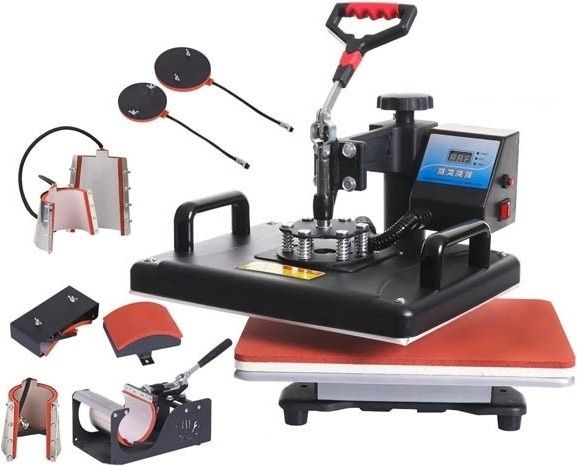 Принтер и термопрес 


-