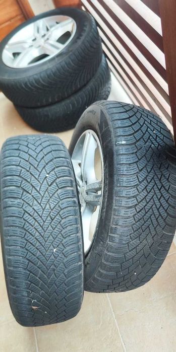 Джанти 16 цола 5x100 за Subaru със зимни гуми 205/60/16
